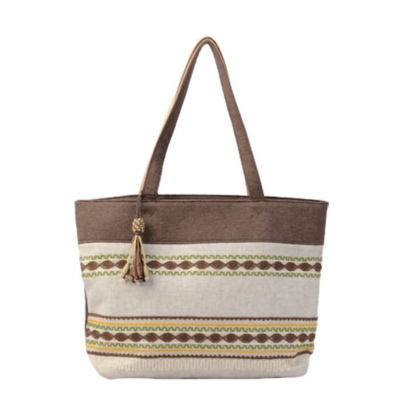 Woven Hanging Handbag Women Embroidery Fashion - Image 2