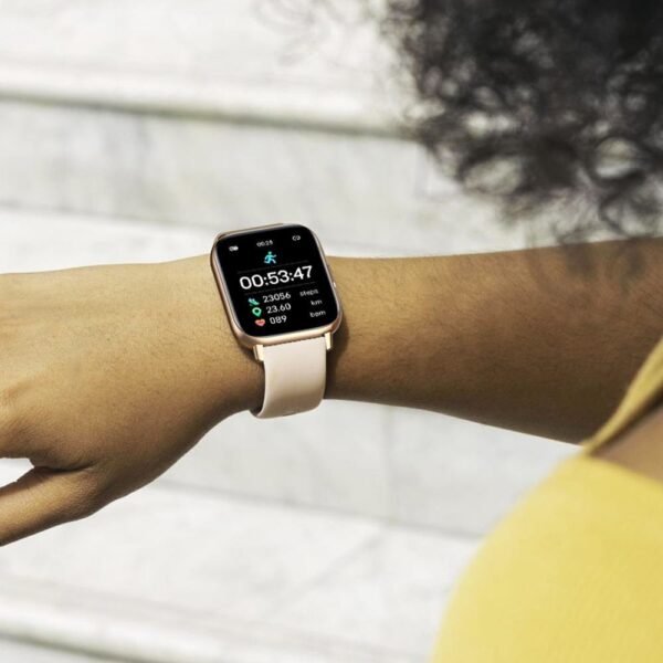 Blood Pressure Heart Rate Monitoring Touch Screen Smart Watch - Image 2