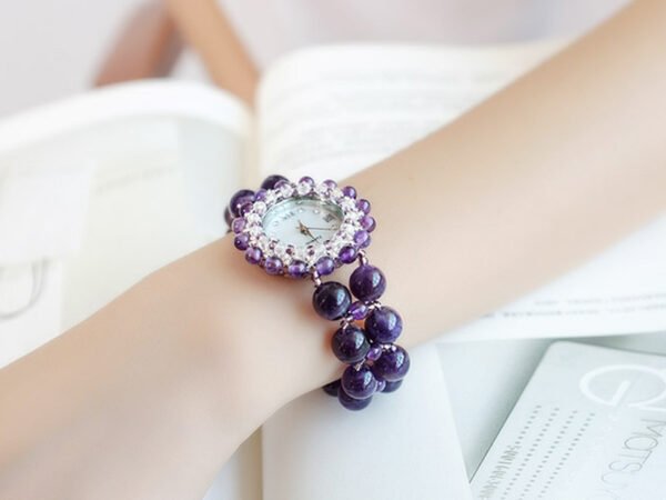 Amethyst ladies watch - Image 3