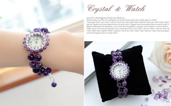 Amethyst ladies watch - Image 2