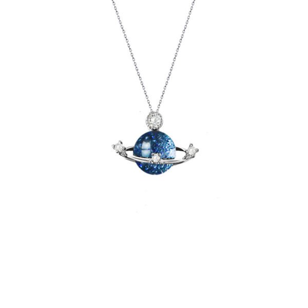 925 Sterling Silver Aviation Series Astronaut Spaceship Planet - Image 5