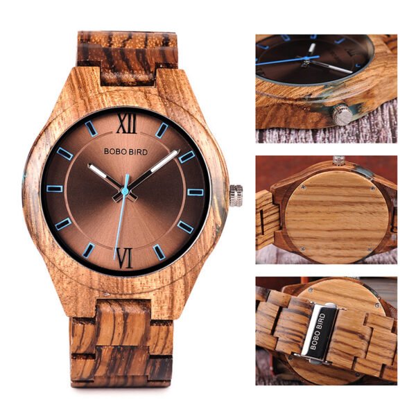 Bamboo Wood Watch - Image 2