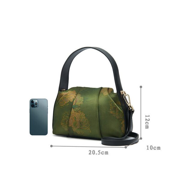 Women's Fashionable Simple Mulberry Silk Messenger Bag - Image 6