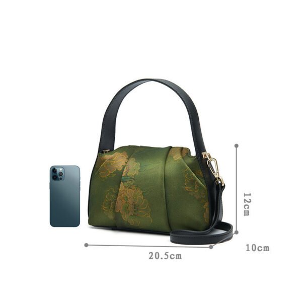 Women's Fashionable Simple Mulberry Silk Messenger Bag - Image 7