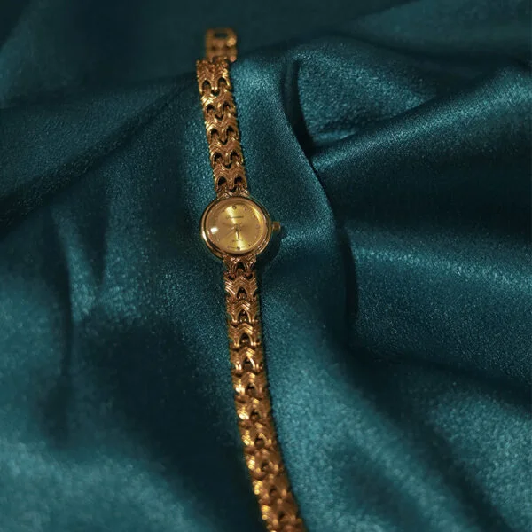 Woven Copper Strip Medieval Watch - Image 9