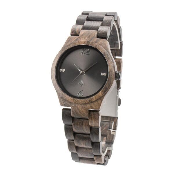 Wooden Casual Fashion Quartz Movement Watch - Image 4