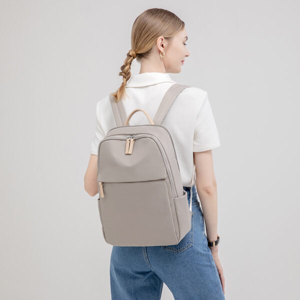 Women's Leisure Commuting Oxford Cloth Backpack