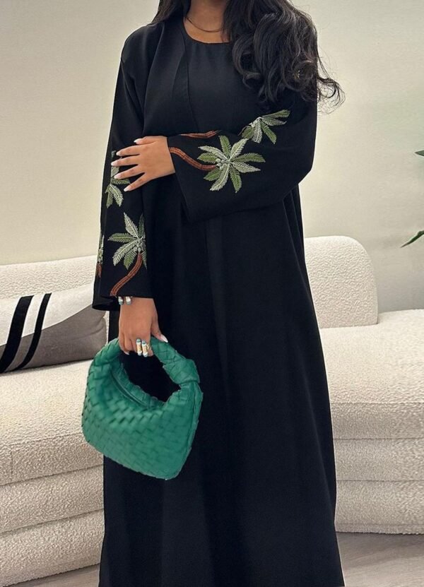 Women's Long-sleeved Cardigan Embroidered Dress - Image 9