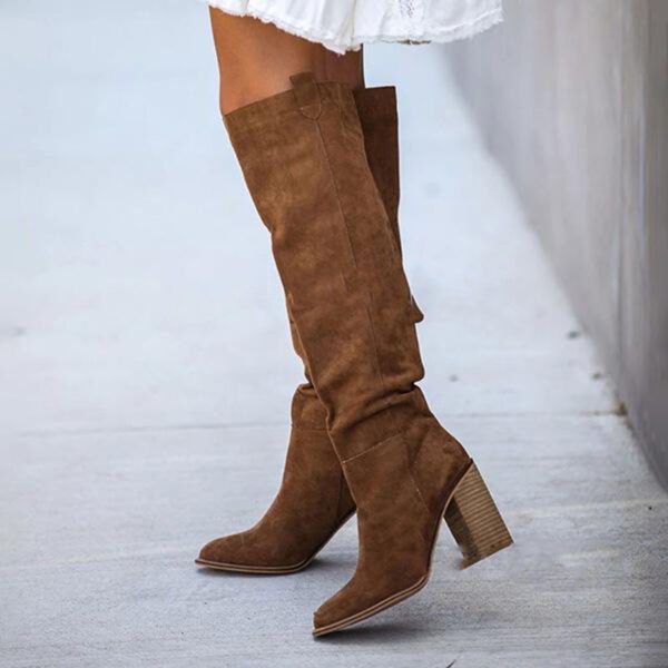 Women's pointed Suede Boot - Image 3