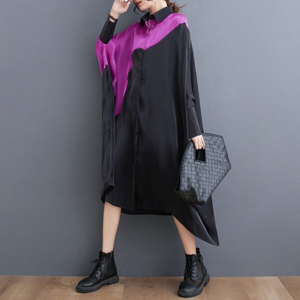 Women's Fashion Temperament Shirt Dress - Image 8