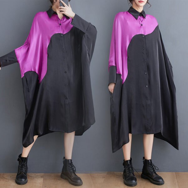 Women's Fashion Temperament Shirt Dress - Image 9