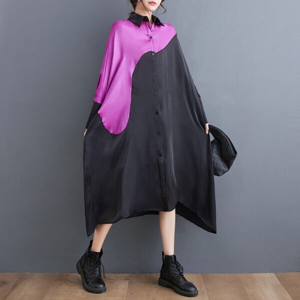 Women's Fashion Temperament Shirt Dress - Image 10