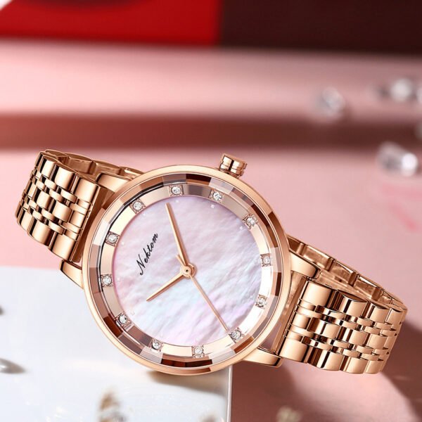 Women's Watch Simple Rhinestone Quartz Watch Trend - Image 4