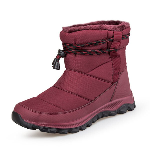 Women's plus size warm and velvet snow boots - Image 2