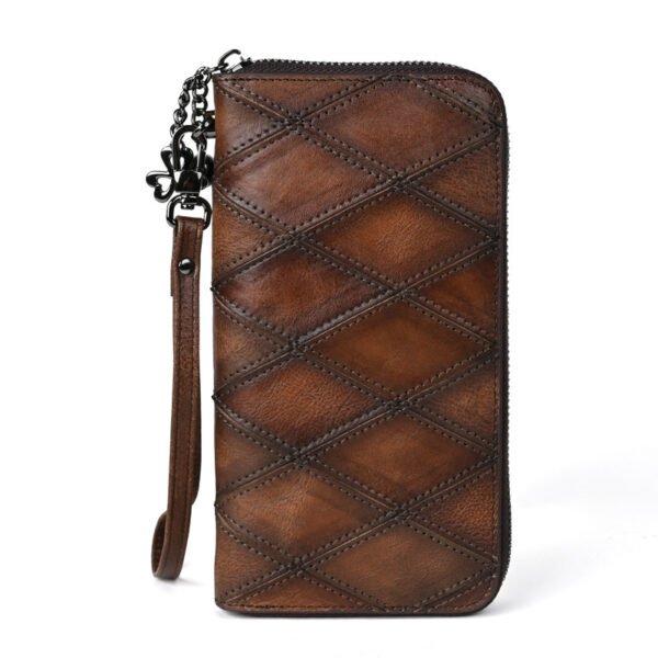 Women's Long Large Capacity Zipper Mobile Phone Bag - Image 7