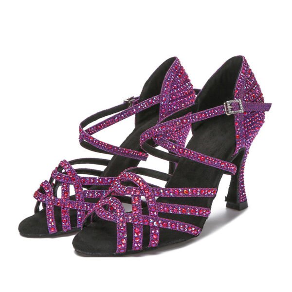 Women's High Heel Diamond Dancing Sandals - Image 2