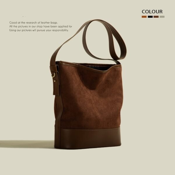 Women's Retro Large-capacity Bucket Bag - Image 2