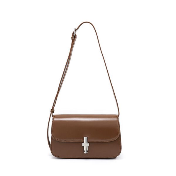 All-matching Genuine Leather Crossbody Bag For Women - Image 8