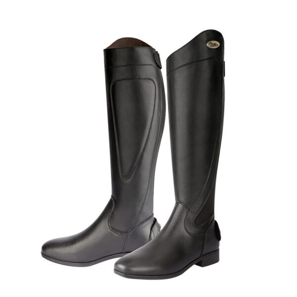 Black Cowhide Equestrian Boots Supplies - Image 2