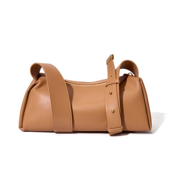 Women's High-grade Cowhide Baguette Underarm Bag - Image 6