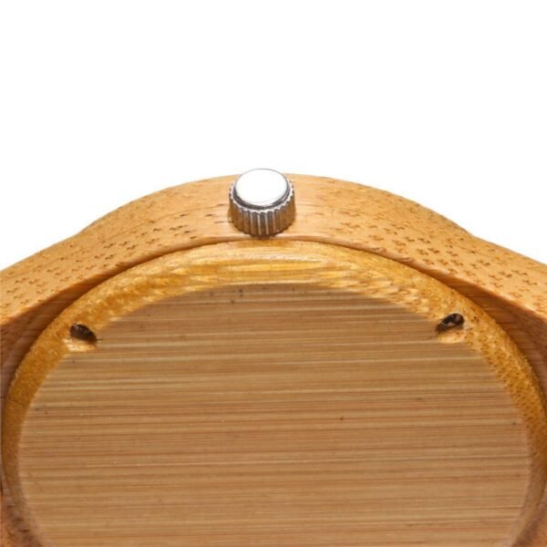 Bamboo quartz watch - Image 6