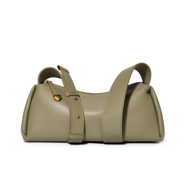 Women's High-grade Cowhide Baguette Underarm Bag - Image 7