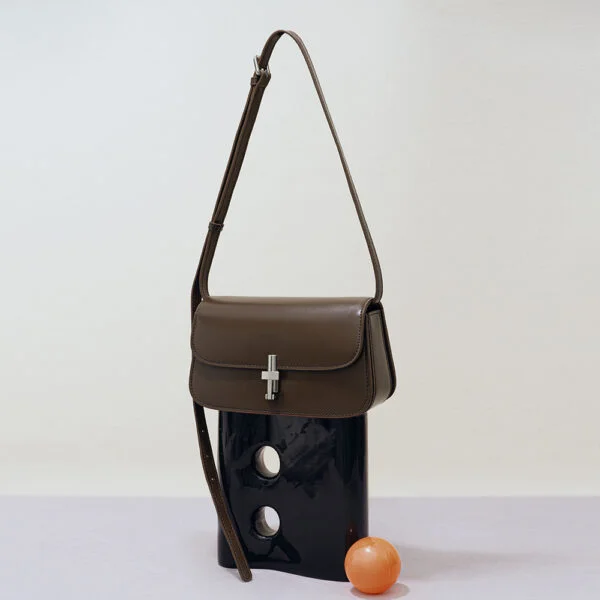 All-matching Genuine Leather Crossbody Bag For Women - Image 3