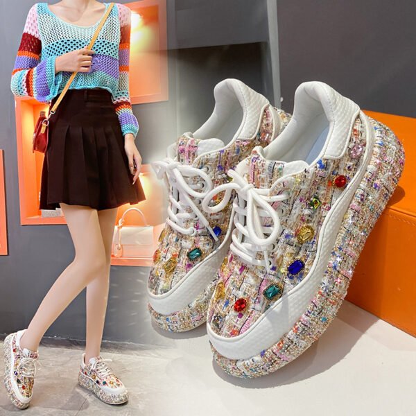 Board Shoes Thick Sole Low-cut Fashion Sports - Image 4