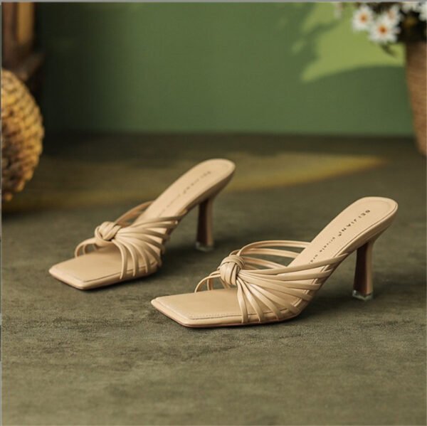 Women's French Style Retro Outerwear Sandals - Image 10