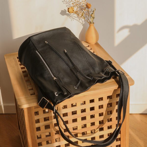 Women's Retro Genuine Leather Backpack Top Layer Cowhide - Image 2