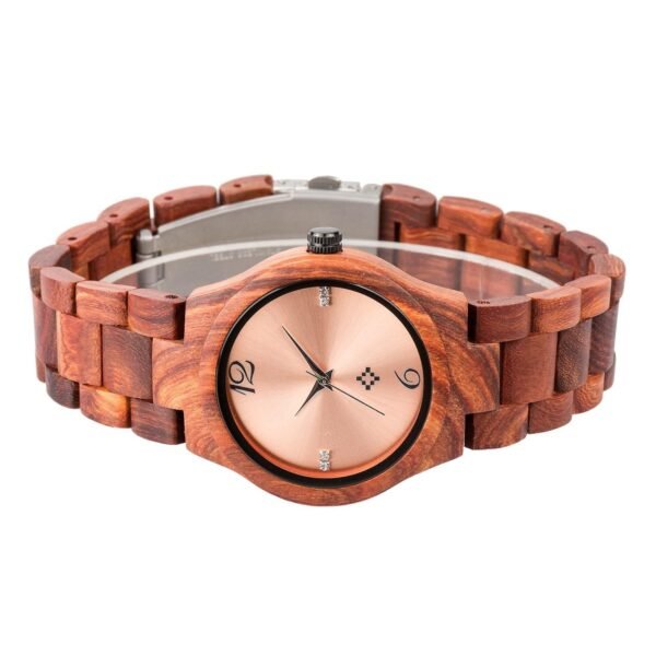 Wooden Casual Fashion Quartz Movement Watch - Image 5