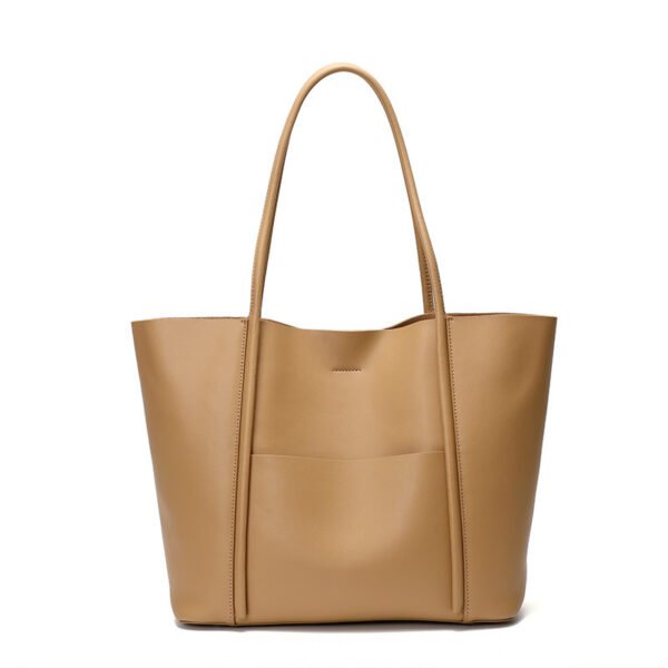 Women's Genuine Leather Tote Bag - Image 4