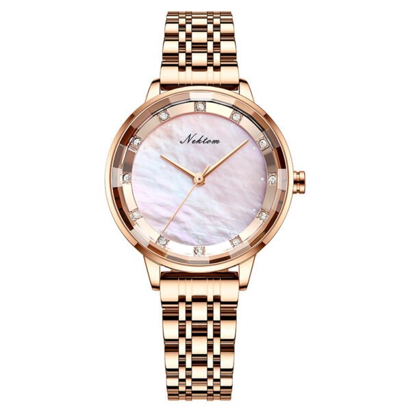 Women's Watch Simple Rhinestone Quartz Watch Trend - Image 3