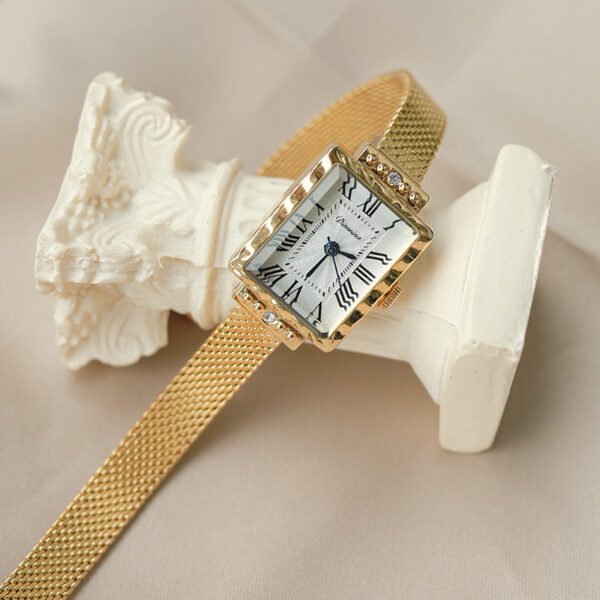 Women's Rectangular Mid-ancient Milan Watch - Image 2