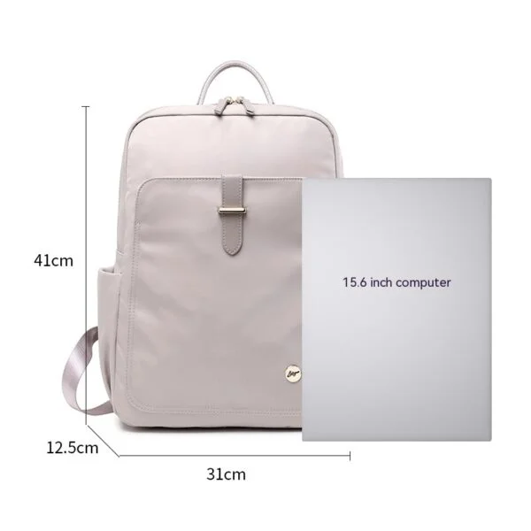 Backpack Women's Fashion Nylon Large Capacity Travel Bag Schoolbag Computer Backpack - Image 6