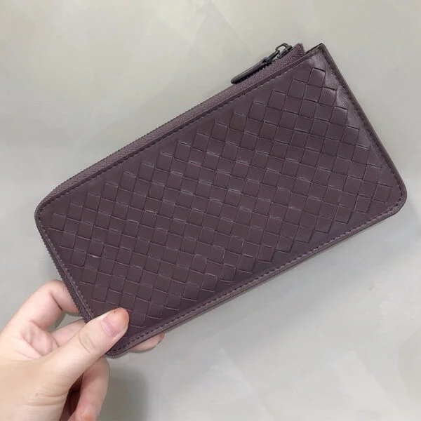 Women's Long Genuine Leather ID Card Bag - Image 7