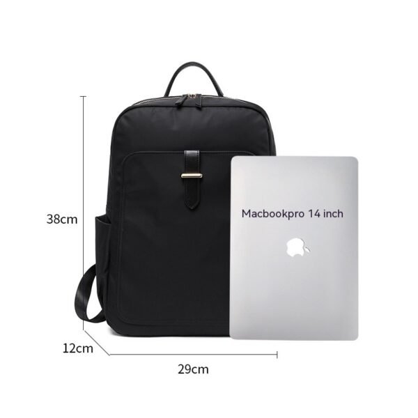 Backpack Women's Fashion Nylon Large Capacity Travel Bag Schoolbag Computer Backpack - Image 3