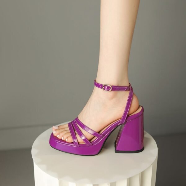 European And American Style Roman High Heels Fashion Women's Shoes - Image 7