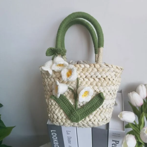 Woven Straw Fashion Fresh Cute Handbag