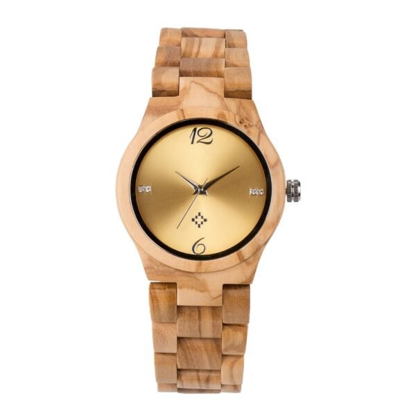 Wooden Casual Fashion Quartz Movement Watch - Image 2