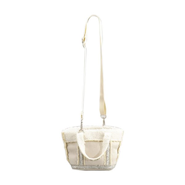 Autumn And Winter Woolen Bucket Bag Female Special-interest Design - Image 4