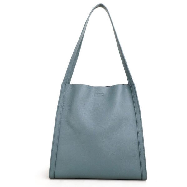 Women's Leather Fashion Handbag Top - Image 4