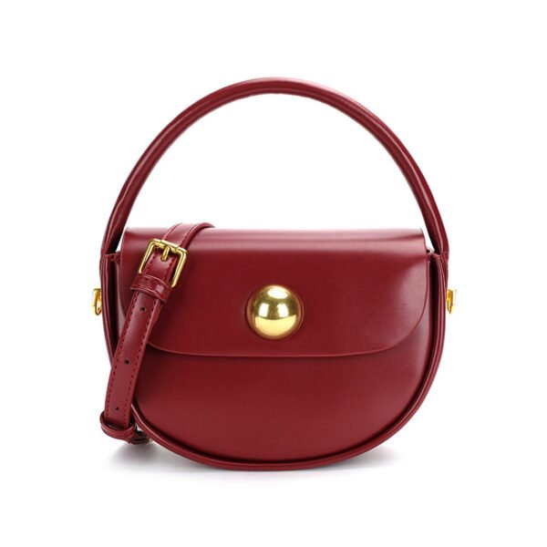 Women's Niche Fashion Senior Hand-held Red Wedding Bag - Image 5