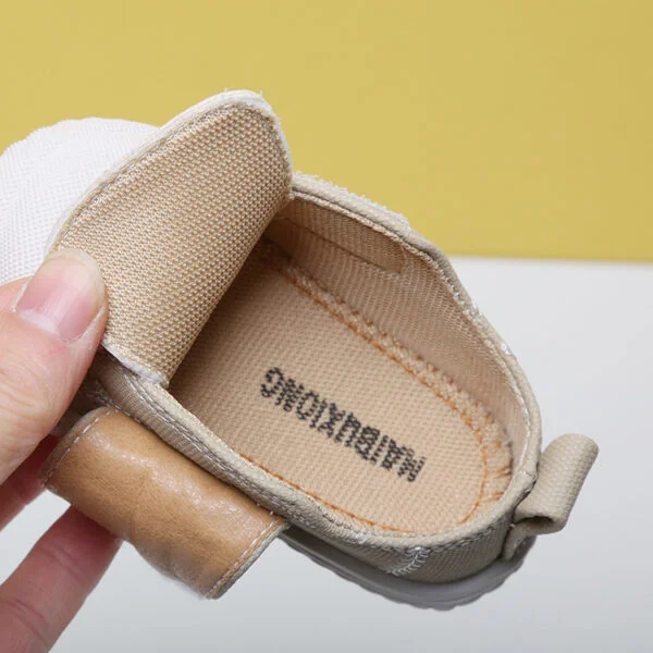 Baby Toddler Soft Bottom Non-slip Canvas Shoes - Image 4