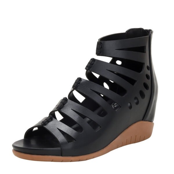 Women's Fashionable Simple Wedge Platform Sandals - Image 5