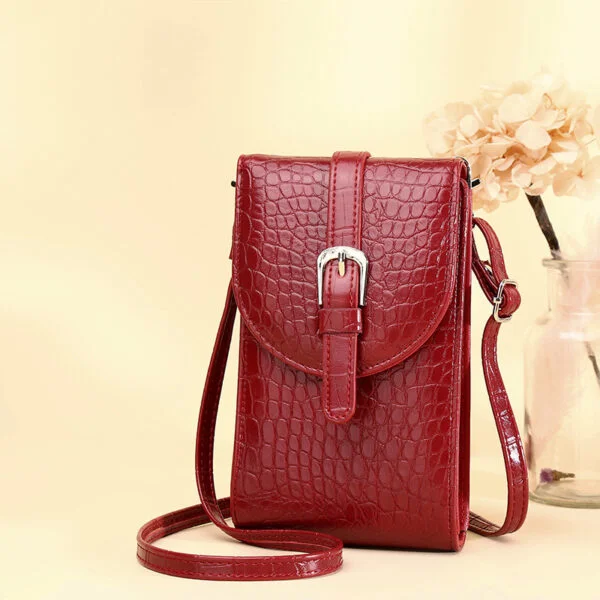 Xia Xiaofang Bag Belt Buckle Shoulder Bag Custom Mobile Phone Bag - Image 5