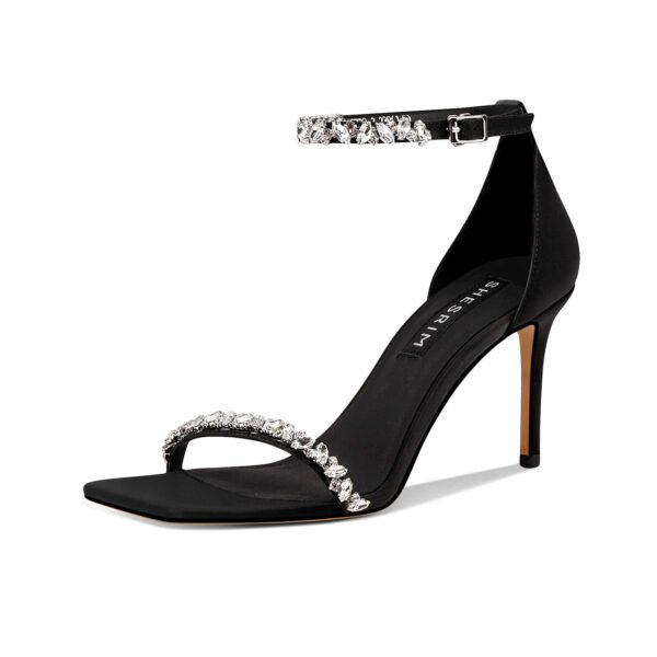 Women's Light Luxury Sandals With Rhinestones - Image 2