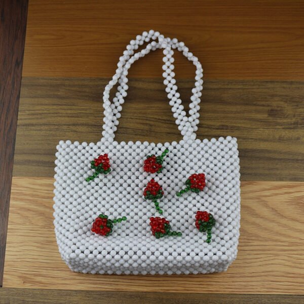 Woven Beaded Bag With Various Pattern Puzzles - Image 6