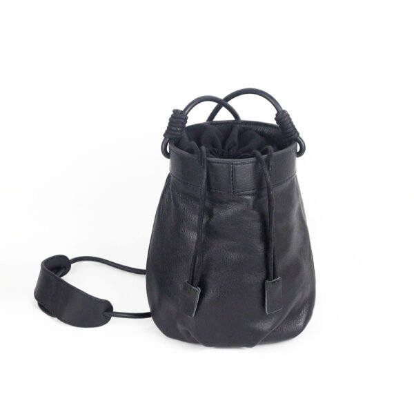 Bags Women'S Fashion Shoulder Bag Women'S Korean Style Women'S Top Layer Cowhide Literary Women'S Small Bucket Bag - Image 6