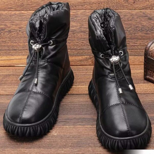 Women's Waterproof Platform Warm Shoes Snow Boots - Image 9